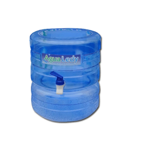 Dispensador transparente para bidón de agua Ledy 20 lt